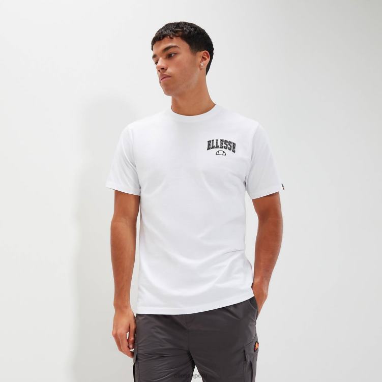 hombres camiseta blanca ropa Ellesse blanco PZZNT335