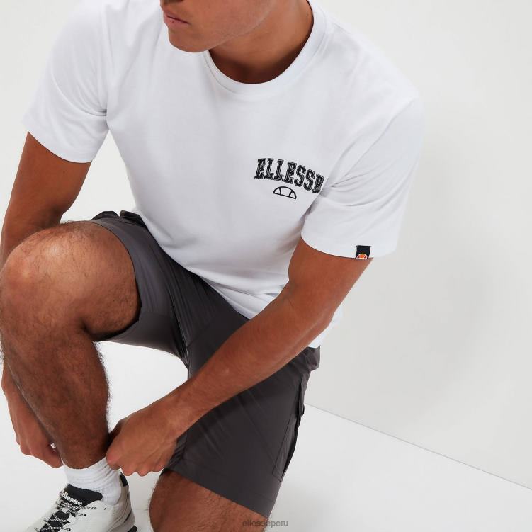 hombres camiseta blanca ropa Ellesse blanco PZZNT335