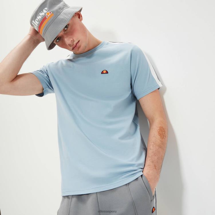 hombres camiseta capurso ropa Ellesse azul claro PZZNT378