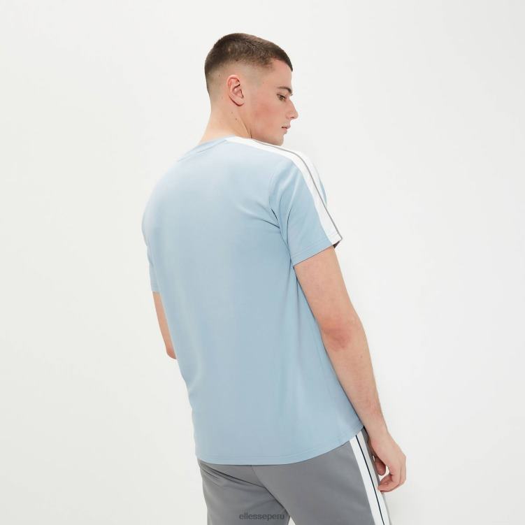 hombres camiseta capurso ropa Ellesse azul claro PZZNT378
