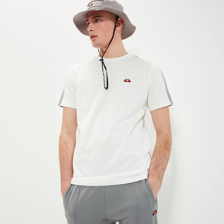 hombres camiseta capurso ropa Ellesse blanquecino PZZNT379