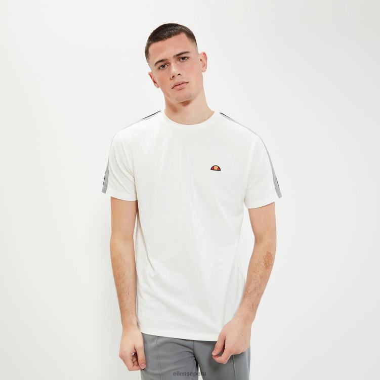 hombres camiseta capurso ropa Ellesse blanquecino PZZNT379