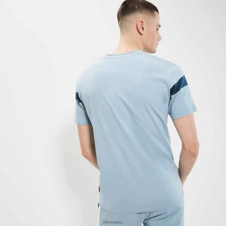 hombres camiseta caserio ropa Ellesse azul claro PZZNT355