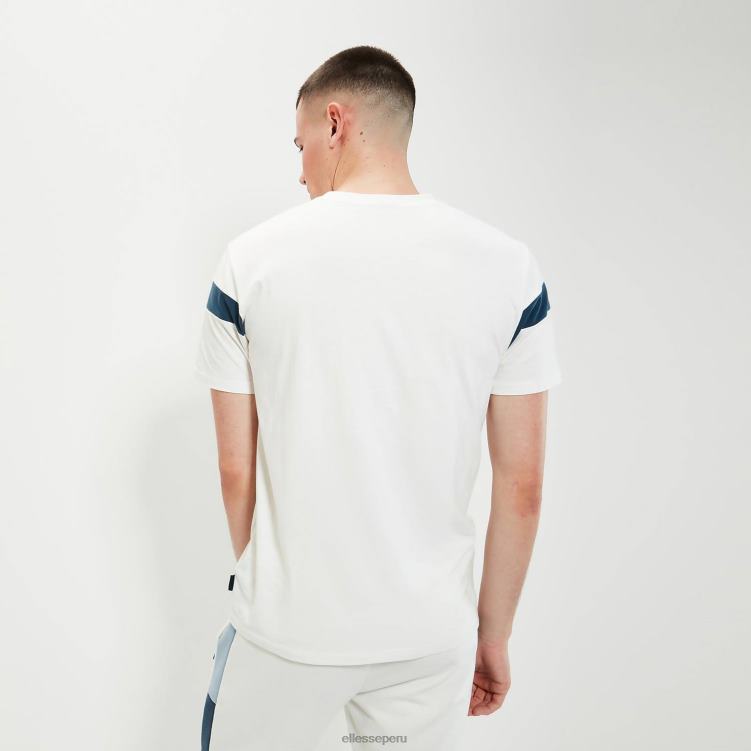 hombres camiseta caserio ropa Ellesse blanquecino PZZNT354