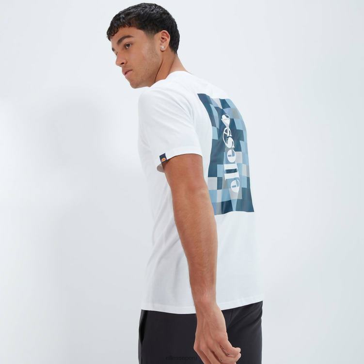 hombres camiseta chelo ropa Ellesse blanquecino PZZNT380
