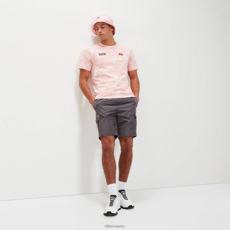 hombres camiseta cristia ropa Ellesse Rosa claro PZZNT339