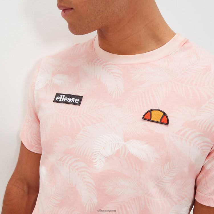 hombres camiseta cristia ropa Ellesse Rosa claro PZZNT339