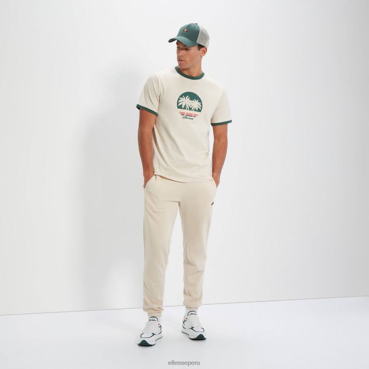 hombres camiseta darra ropa Ellesse beige PZZNT343