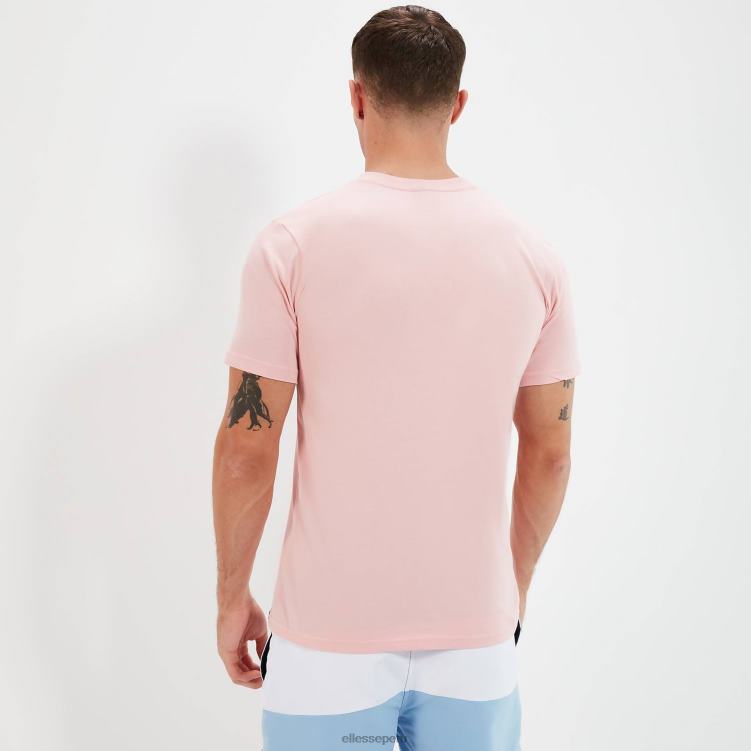 hombres camiseta de abril ropa Ellesse Rosa claro PZZNT370