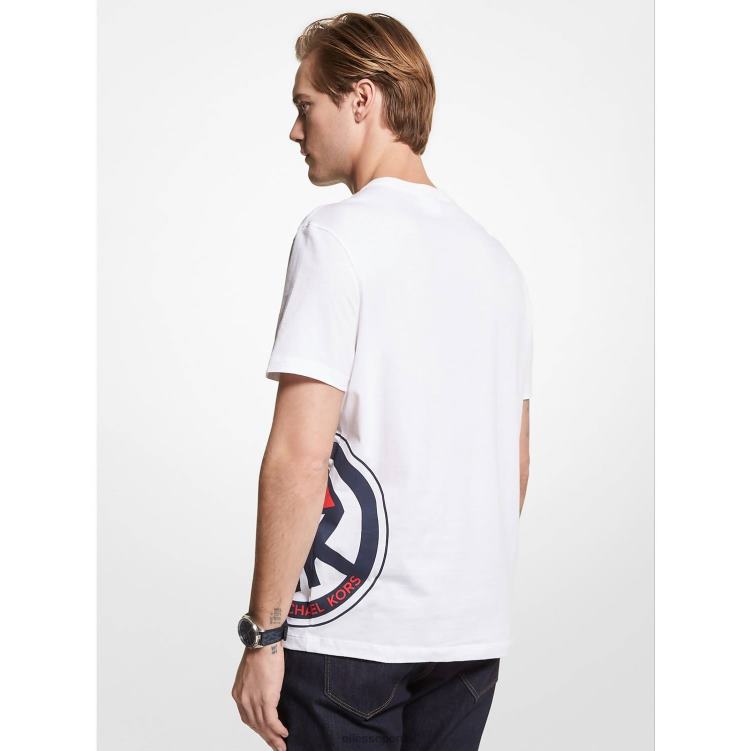 hombres camiseta de algodón mk ropa Ellesse logo PZZNT392