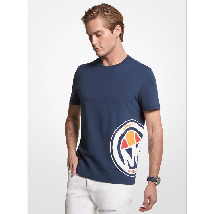 hombres camiseta de algodón mk ropa Ellesse logo PZZNT403