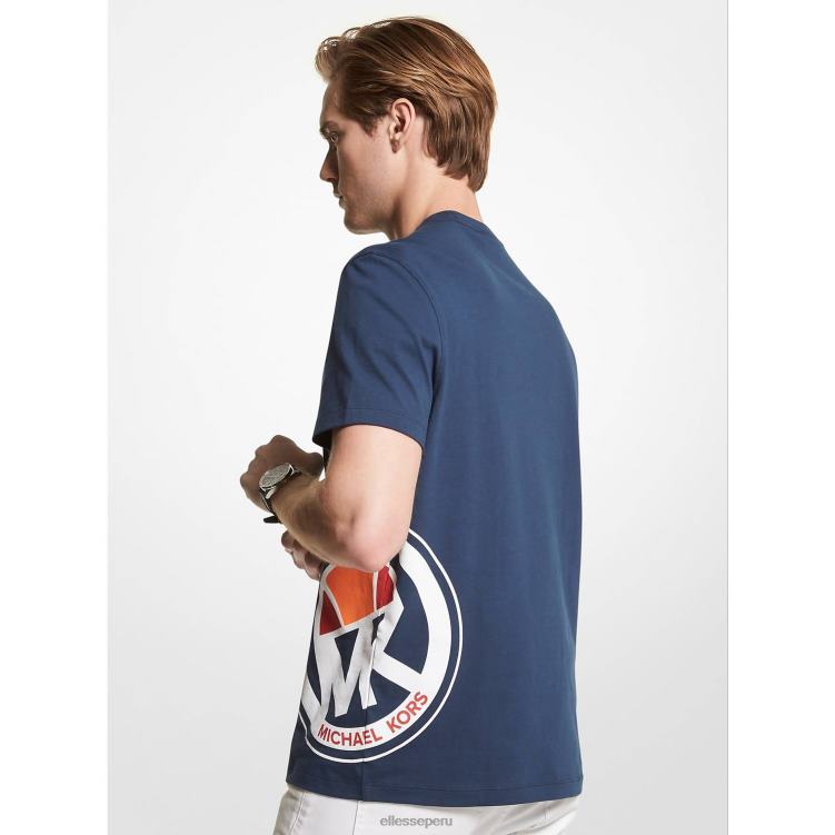 hombres camiseta de algodón mk ropa Ellesse logo PZZNT403
