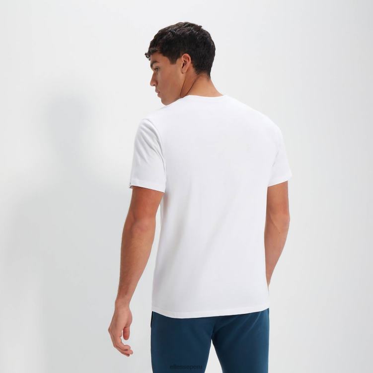 hombres camiseta de allegrio ropa Ellesse blanco PZZNT357