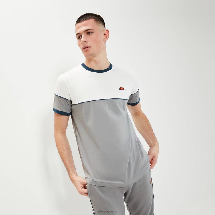 hombres camiseta de cabaña ropa Ellesse gris PZZNT359