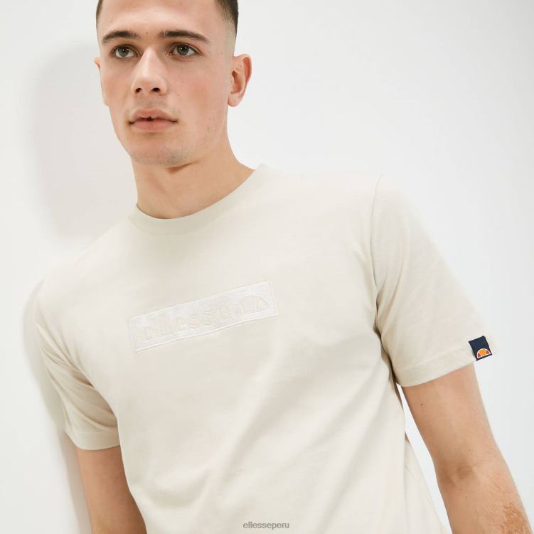 hombres camiseta de carpinona ropa Ellesse beige PZZNT373
