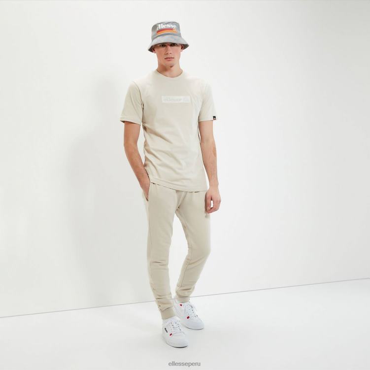 hombres camiseta de carpinona ropa Ellesse beige PZZNT373