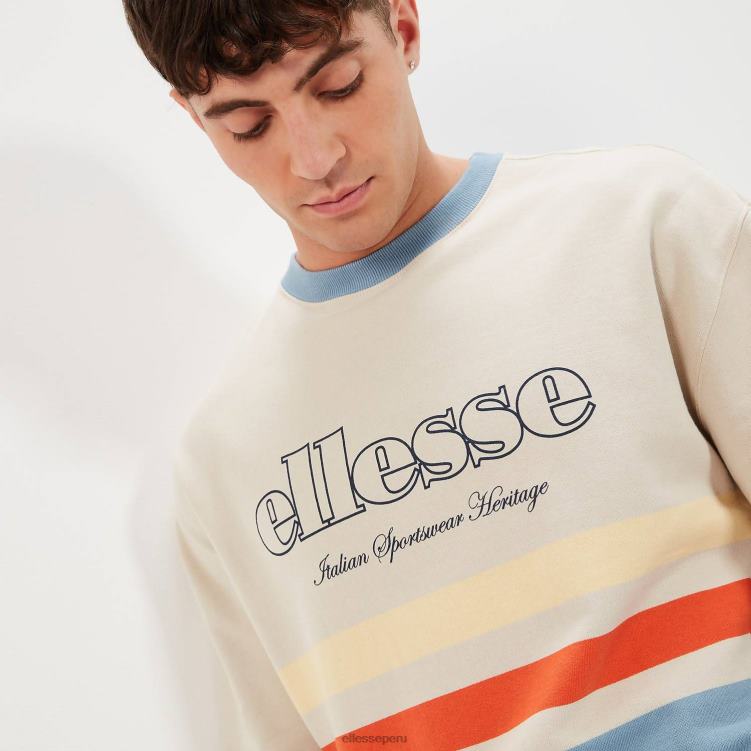 hombres camiseta de entrada ropa Ellesse amarillo claro PZZNT349