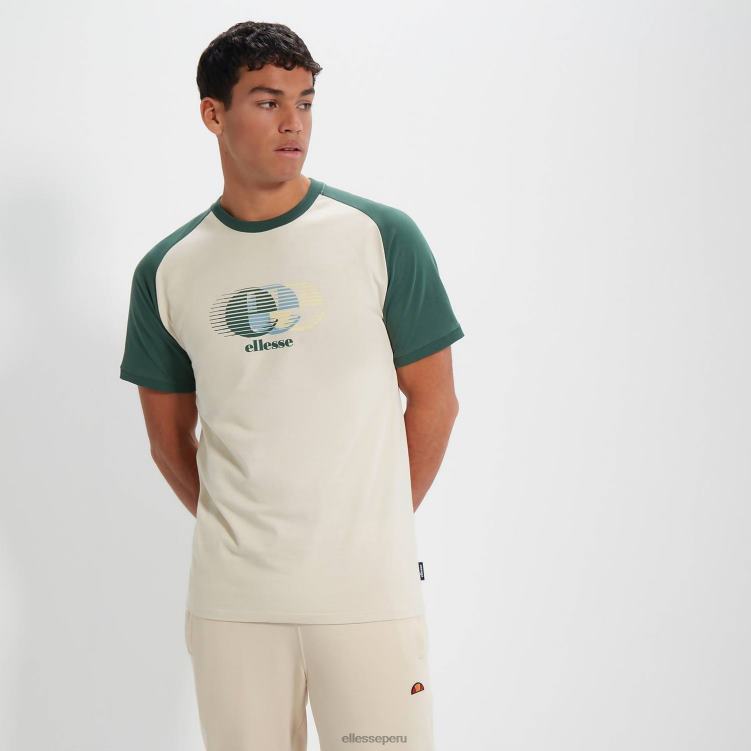 hombres camiseta de perrow ropa Ellesse beige PZZNT350