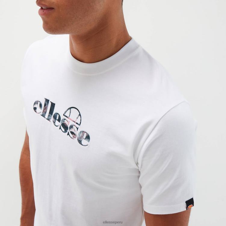 hombres camiseta de vana ropa Ellesse blanco PZZNT338