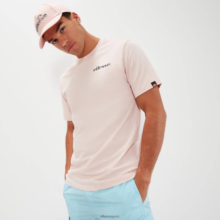 hombres camiseta drevino ropa Ellesse Rosa claro PZZNT337