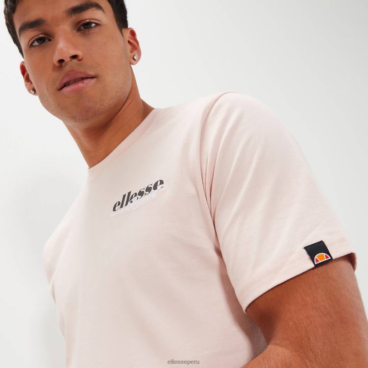 hombres camiseta drevino ropa Ellesse Rosa claro PZZNT337