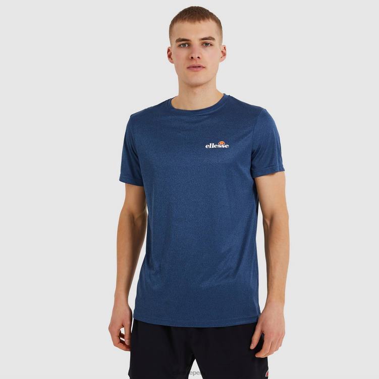 hombres camiseta malbe ropa Ellesse marga azul marino PZZNT407