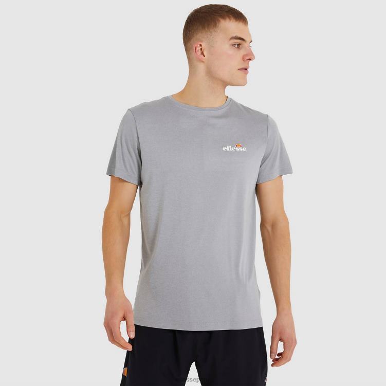 hombres camiseta malbe ropa Ellesse marga gris PZZNT405