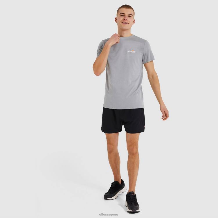 hombres camiseta malbe ropa Ellesse marga gris PZZNT405