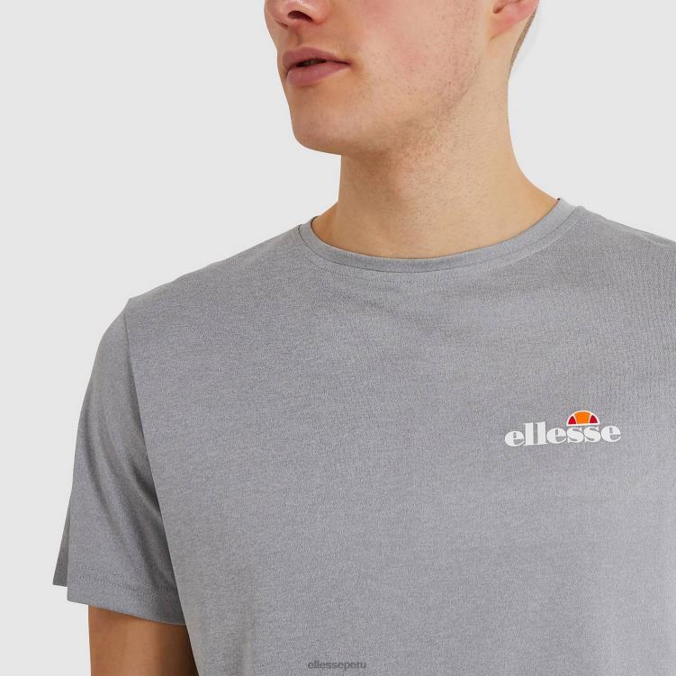hombres camiseta malbe ropa Ellesse marga gris PZZNT405