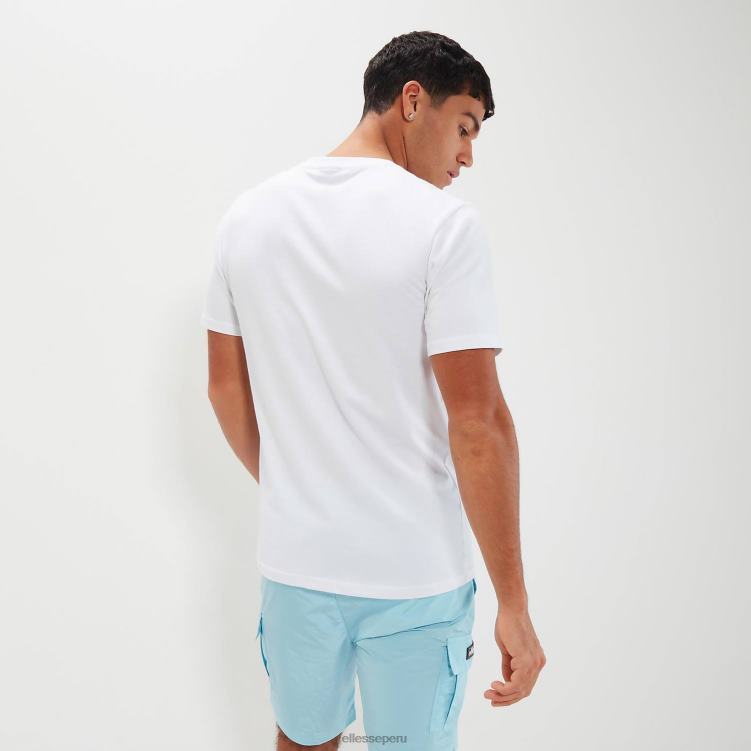 hombres camiseta pablo ropa Ellesse blanco PZZNT341