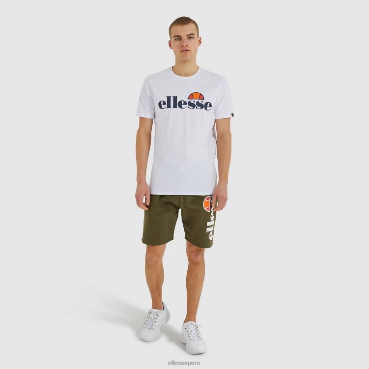 hombres camiseta sl prado ropa Ellesse blanco PZZNT368