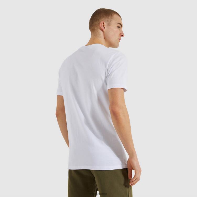 hombres camiseta sl prado ropa Ellesse blanco PZZNT368