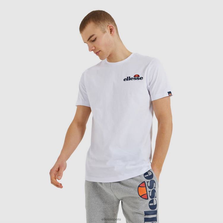 hombres camiseta vudú ropa Ellesse blanco PZZNT408