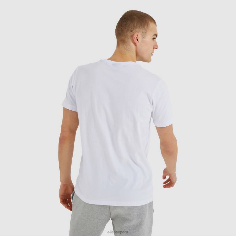 hombres camiseta vudú ropa Ellesse blanco PZZNT408