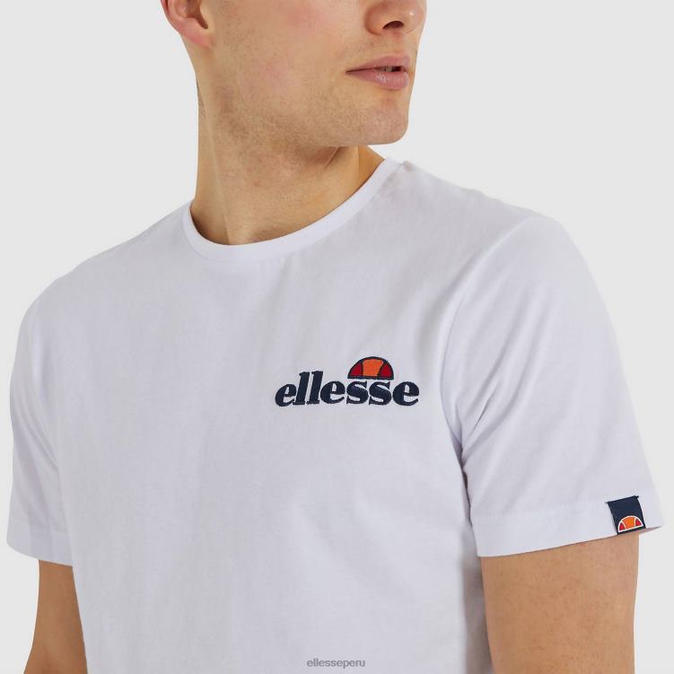 hombres camiseta vudú ropa Ellesse blanco PZZNT408