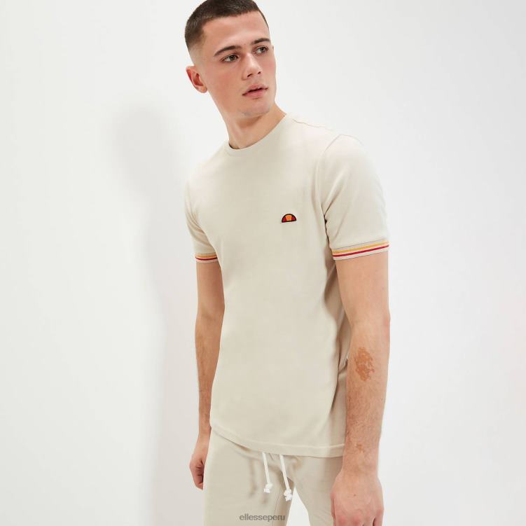 hombres reyes 2 camiseta ropa Ellesse beige PZZNT376