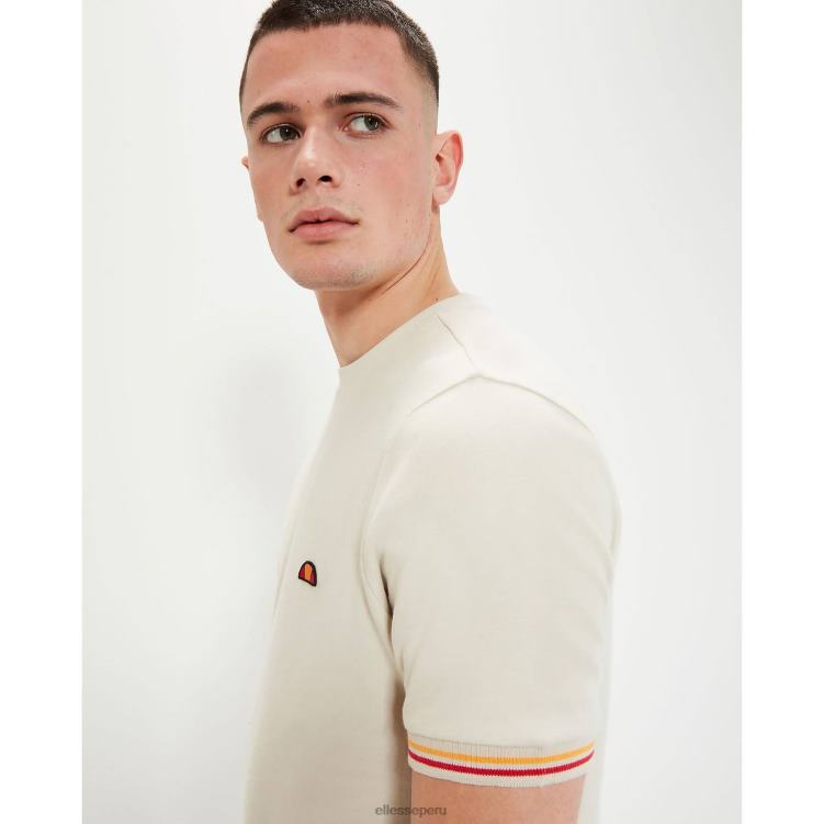hombres reyes 2 camiseta ropa Ellesse beige PZZNT376