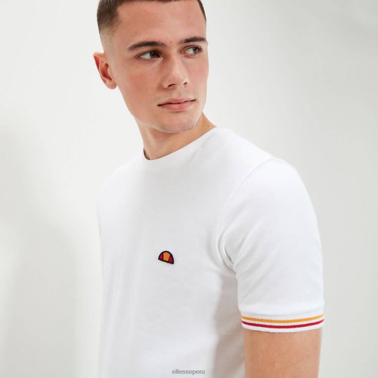 hombres reyes 2 camiseta ropa Ellesse blanco PZZNT375
