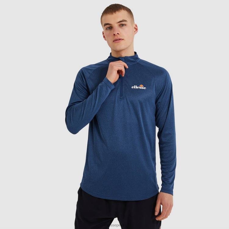 hombres bovaro cremallera superior marga ropa Ellesse Armada PZZNT331