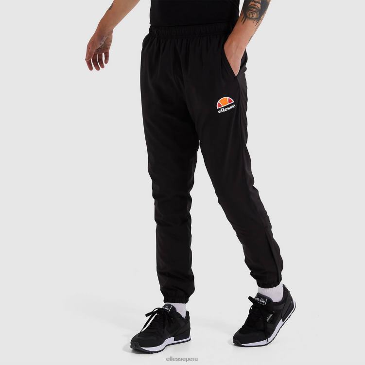 hombres pantalón de chándal ezio ropa Ellesse negro PZZNT332