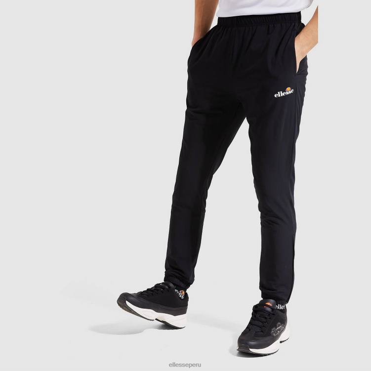 hombres pantalón de chándal ezio ropa Ellesse negro PZZNT332