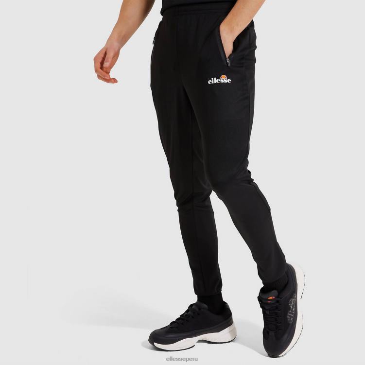 hombres pantalón de chándal guido ropa Ellesse negro PZZNT329