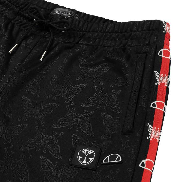 hombres pantalón deportivo del mañana ropa Ellesse negro PZZNT321