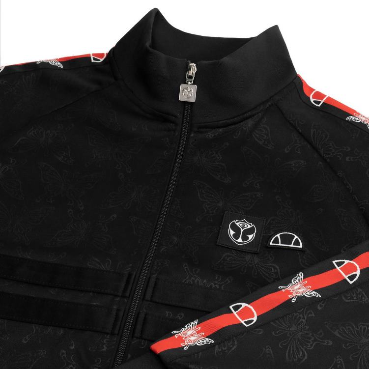 hombres parte superior de la pista del mañana ropa Ellesse negro PZZNT320