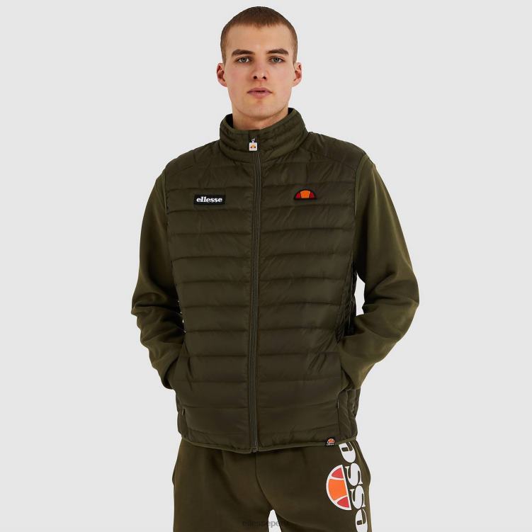 hombres chaleco bardy ropa Ellesse caqui PZZNT280