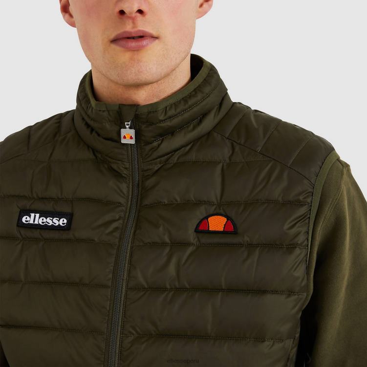 hombres chaleco bardy ropa Ellesse caqui PZZNT280