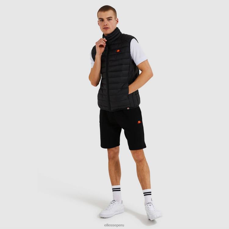 hombres chaleco bardy ropa Ellesse negro PZZNT281