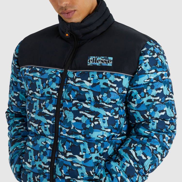 hombres chaqueta acolchada lecta ropa Ellesse multi PZZNT464