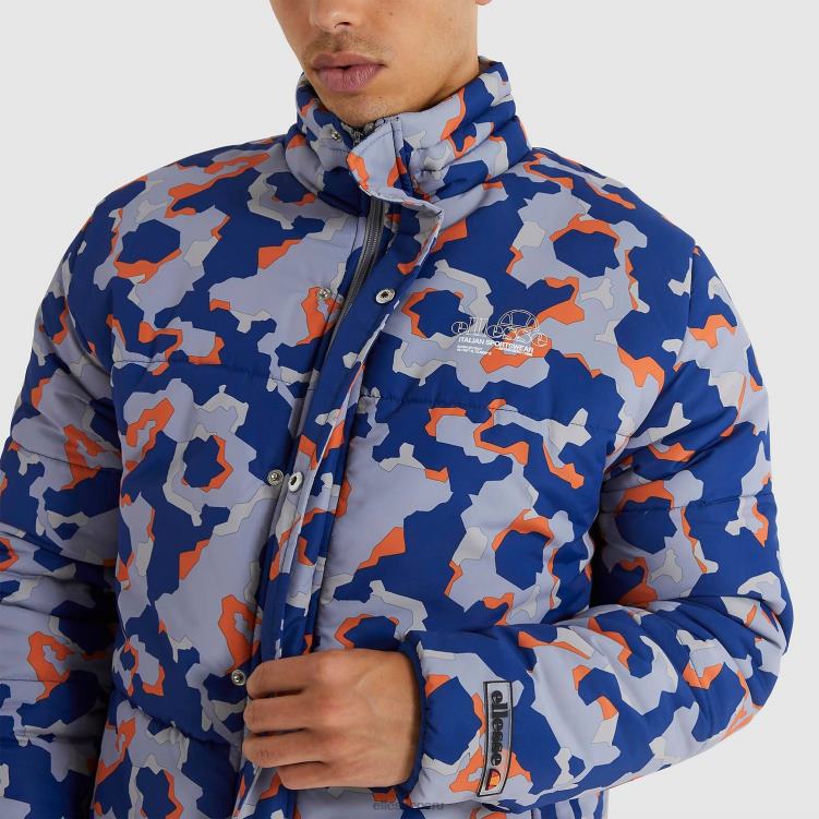 hombres chaqueta acolchada versetto ropa Ellesse multi PZZNT466