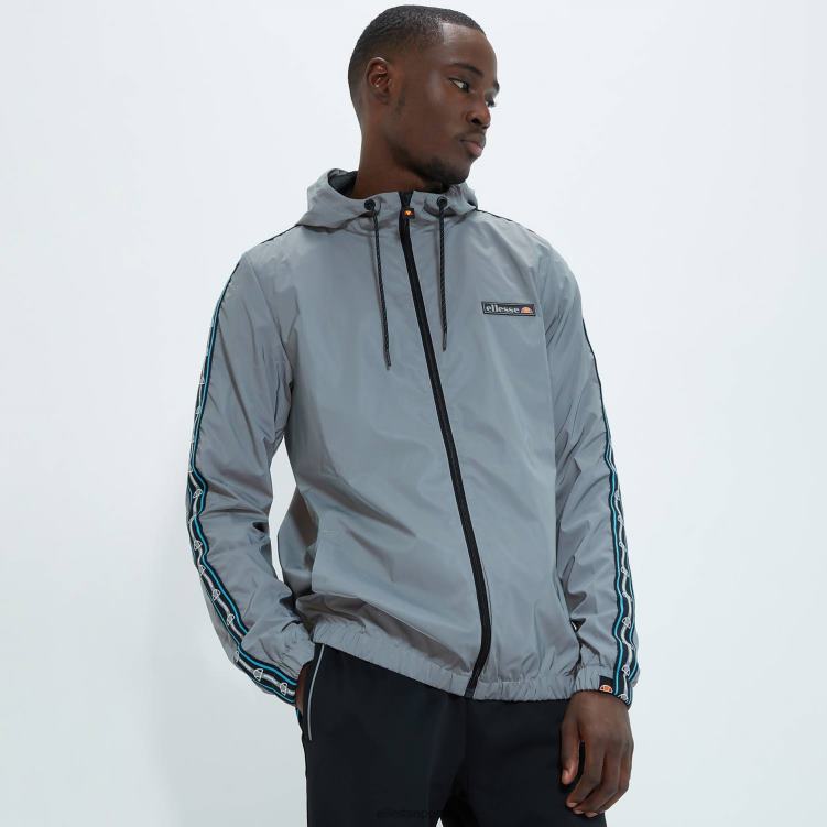 hombres chaqueta landorus con cremallera completa ropa Ellesse reflexivo PZZNT267